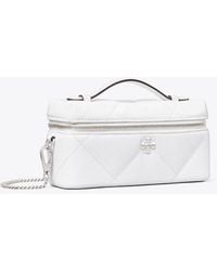 Tory Burch - Kira Diamond Quilt Distressed Vanity Case, One Size - Lyst
