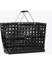 Tory Burch - Leather Bag 'Market' - Lyst