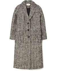 tory burch black coat
