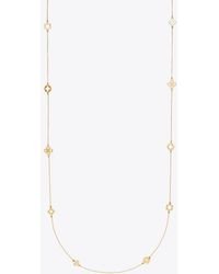 Tory Burch - Forget Me Not Long Necklace, One Size - Lyst