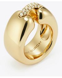 Tory Burch - Pierced Ring - Lyst