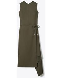 Tory Burch - Twill Wrap Dress - Lyst