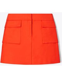 Tory Burch - Roter Viskose-Rock - Lyst
