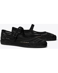 Tory Burch - Open Weave Mary-Jane-Espadrille - Lyst