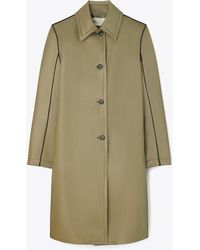 Tory Burch - Nylon Jersey Car Coat - Lyst