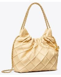 Tory Burch - Mini Fleming Soft Hobo Bag - Lyst