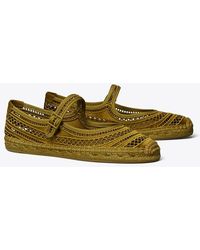 Tory Burch - Open Weave Mary Jane Espadrille - Lyst