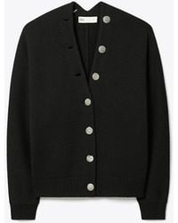Tory Burch - Merino Wool Cardigan - Lyst