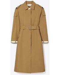 Tory Burch - Wool Trench Coat - Lyst