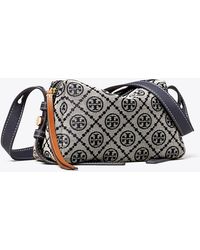Tory Burch - Romy T Monogram Soft Crossbody Bag - Lyst