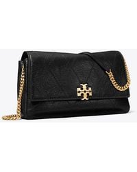 Tory Burch - Charlie Quilted Chain Crossbody - Lyst