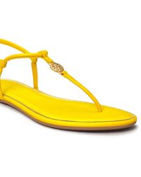 tory burch emmy sandals gold