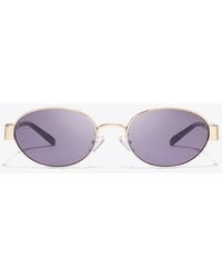 Tory Burch - Miller Metal Oval Sunglasses, One Size - Lyst