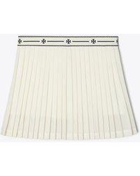 Tory Burch - Mesh Pleated Tennis Skirt - Lyst
