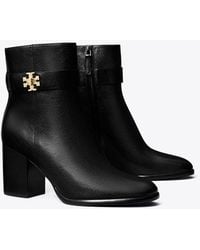 Tory Burch - Turnlock Heeled Ankle Boot - Lyst