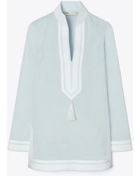Tory Burch - Cotton Tory Tunic - Lyst