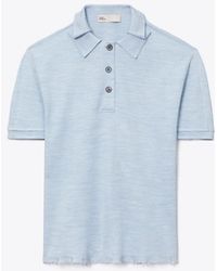 Tory Burch - Silk Polo - Lyst