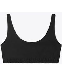 Tory Burch - Cotton Tank Crop Top - Lyst