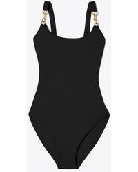 Tory Burch - Clip Tank Swimsuit - Lyst
