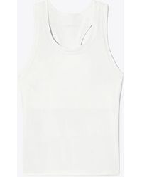 Tory Burch - Tory Burch Contrast Strap Tennis Tank - Lyst