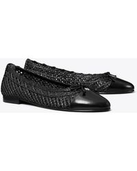 Tory Burch - Cap-Toe Ballet - Lyst