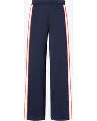 tory sport wide leg track pants