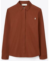 Tory Burch - Cotton Poplin Shirt - Lyst