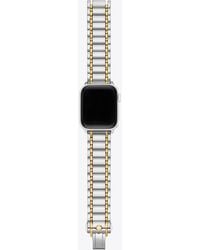 Tory Burch - Apple Watch® Two - Tone Bracelet - Lyst
