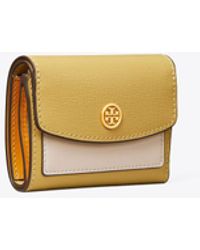 Tory Burch color-block Scarf With Logo in Orange