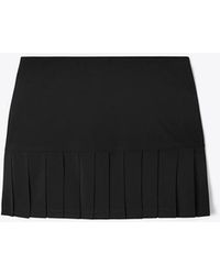 Tory Burch - Tory Burch Pleated-hem Tennis Skirt - Lyst