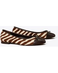 Tory Burch - Cap-Toe Ballet - Lyst