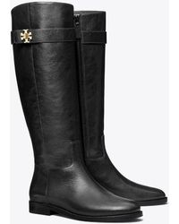 Tory Burch - Turnlock Riding Boot, Wide - Lyst