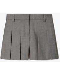 Tory Burch - Wool Short - Lyst