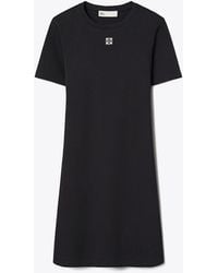 Tory Burch - Ribbed Cotton T-Shirt Dress - Lyst