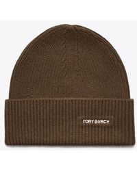 Tory Burch - Fold Over Beanie - Lyst