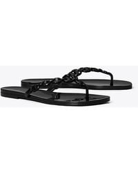 Tory Burch - Gemini Link Jelly Flip-Flop - Lyst