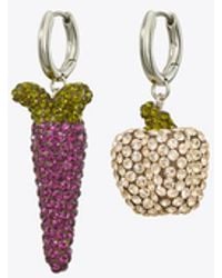 Tory Burch - Curiosity Vegetable Earrings, One Size - Lyst