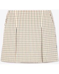 Tory Sport - Tory Burch Pleated-front Twill Golf Skirt - Lyst