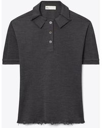 Tory Burch - Silk Polo - Lyst