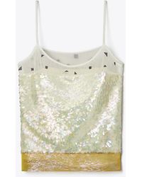 Tory Burch - Sequin Top - Lyst