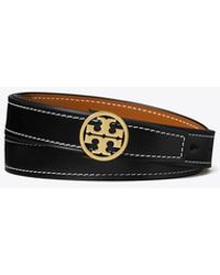 Tory Burch - 1" Miller Smooth Reversible Belt - Lyst