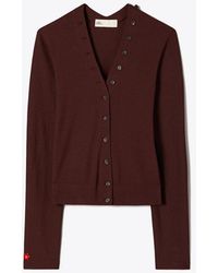 Tory Burch - Damen Wollcardigan - Lyst