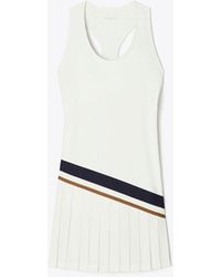 Tory Sport - Tory Burch Chevron Pleated Tennis Dress - Lyst