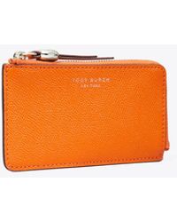 Tory Burch - Romy Zip Card Case - Lyst