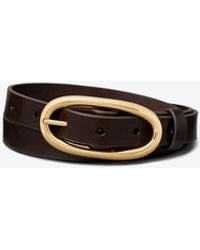 Tory Burch - Large Pierced Buckle Belt - Lyst