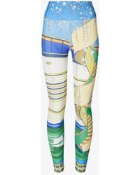 Tory Burch - Printed Nylon Legging - Lyst