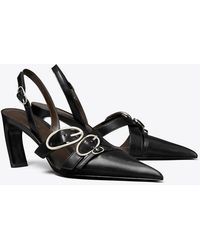 Tory Burch - Multi Buckle Slingback - Lyst