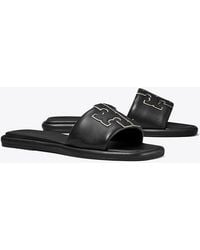 Tory Burch - Double T Sport Slide (Perfect/) Shoes - Lyst