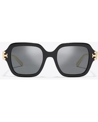 Tory Burch - Eleanor Square Sunglasses - Lyst