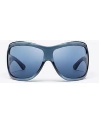 Tory Burch - Runway Wrap Sunglasses - Lyst